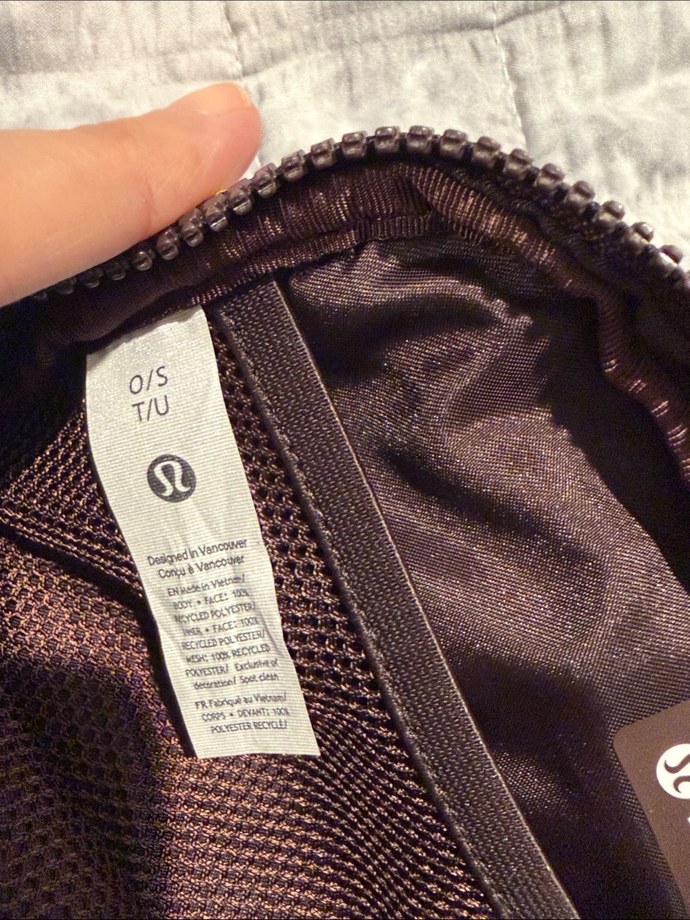 lululemon Brown Zippered Belt Bag - Picture 2 of 4